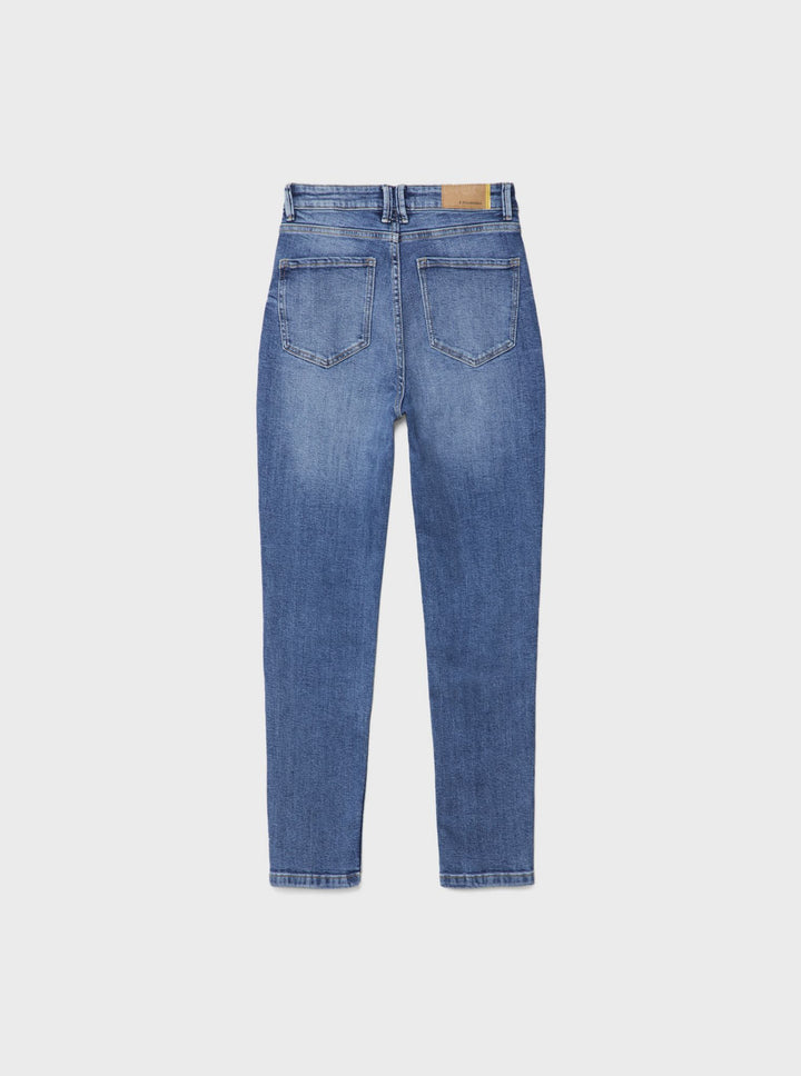 Moudda STRADIVARIUS - Jean Mom Slim Denim 50% Bio - Tunisie 4