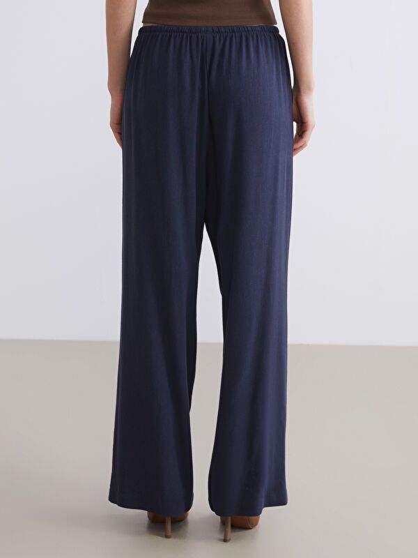 Moudda LC Waikiki - Pantalon tissé fin Femme Marine - Tunisie 4