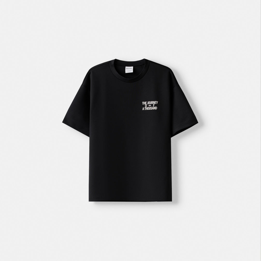 Moudda BERSHKA - T-shirt Boxy en Néoprène avec Texte - Tunisie 1