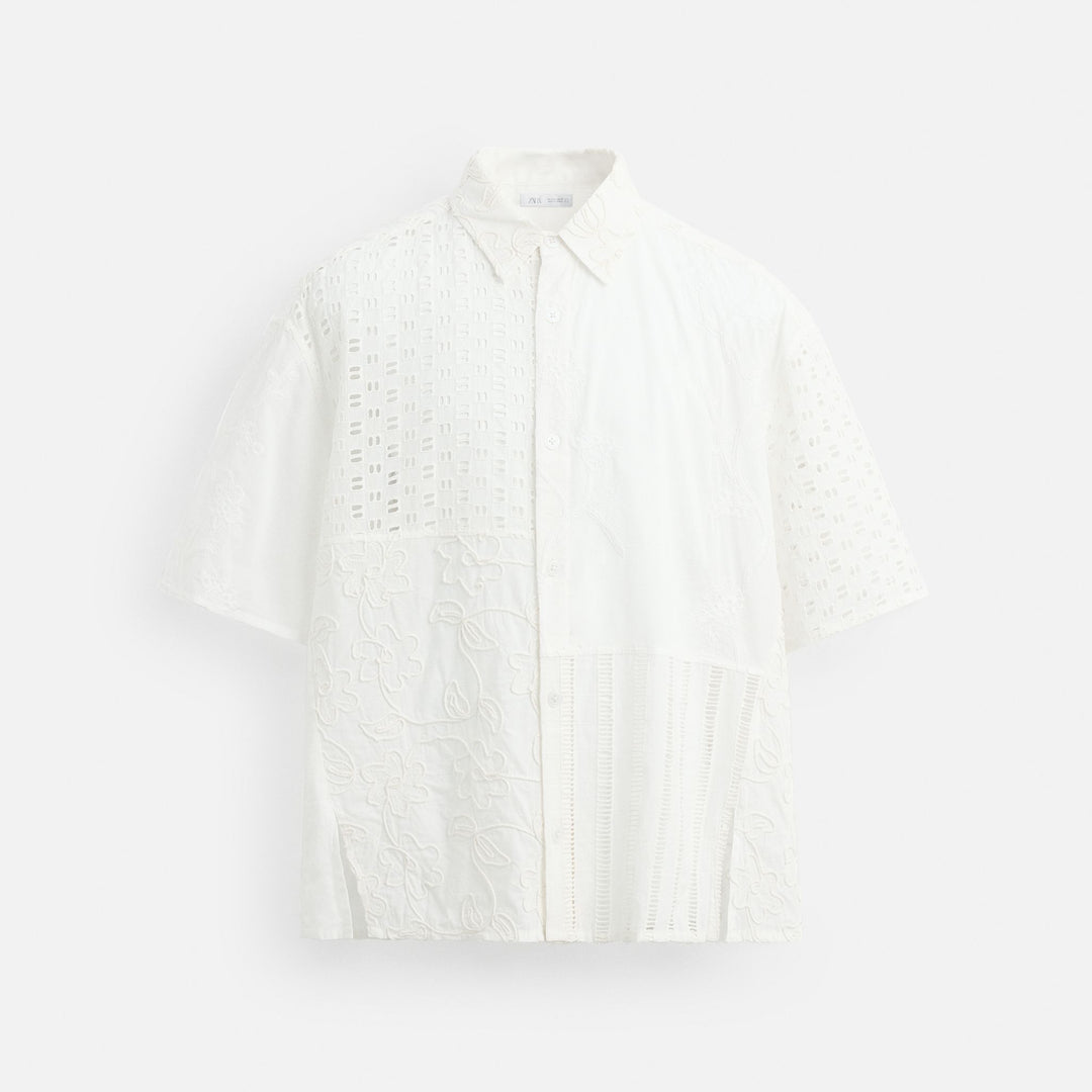Moudda ZARA - Chemise - Patchwork Fleurs (Garde-robe Été) - Tunisie 1