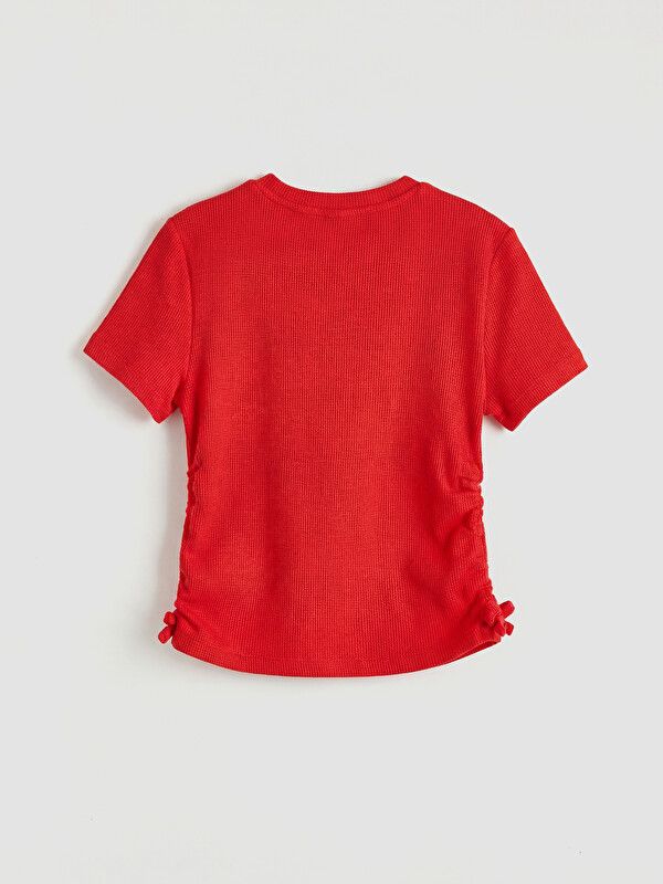 Moudda LC Waikiki - Body manches courtes en jersey pour Fille couleur Rouge clair - Tunisie 2