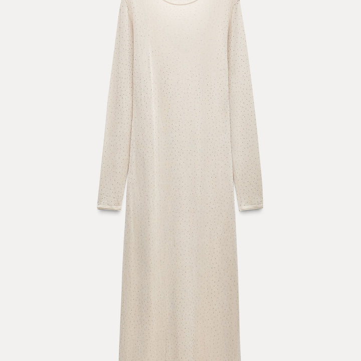 Moudda ZARA - Robe longue fine doublée, strass intégral - Tunisie 2