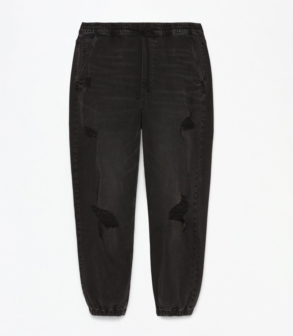 Moudda Lefties - Pantalon Denim Jogger - Effet Déchiré - Tunisie 2