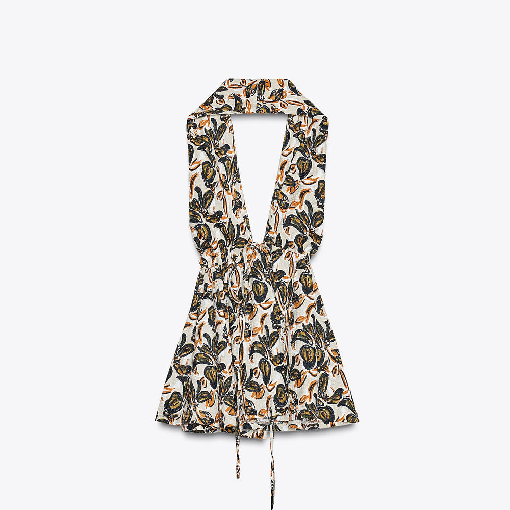 Moudda ZARA - Top Halter Imprimé - Ensemble - Tunisie 2
