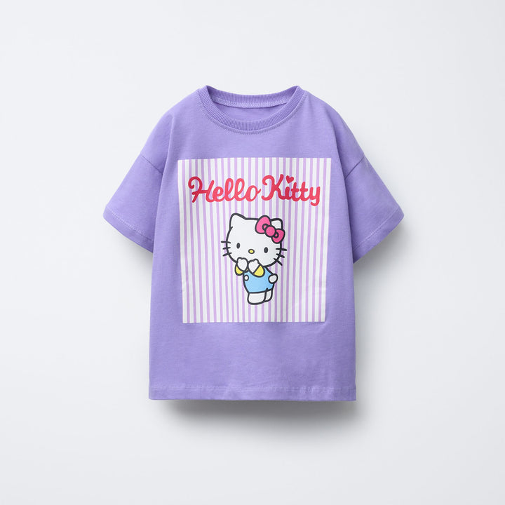 Moudda ZARA - T-Shirt Enfant - Hello Kitty & Rayures - Tunisie 1
