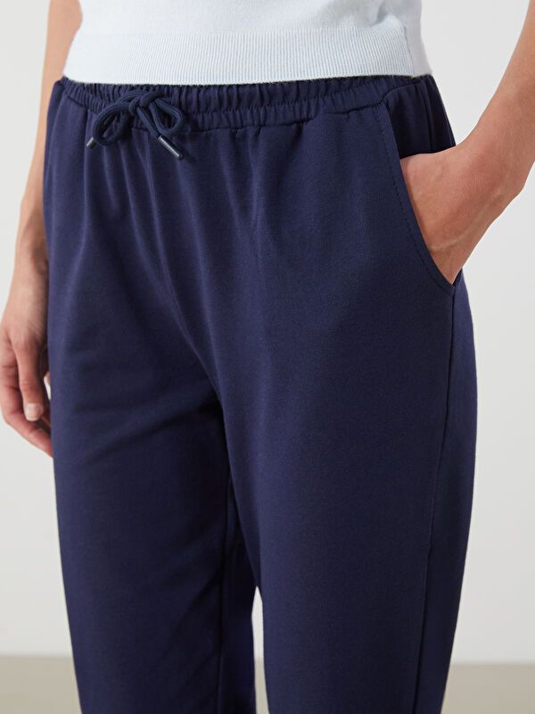 Moudda LC Waikiki - Pantalon jersey Femme Bleu marine foncé - Tunisie 3