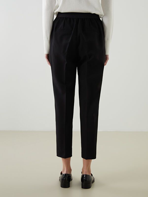 Moudda LC Waikiki - Pantalon tissé moyen Femme Noir - Tunisie 4