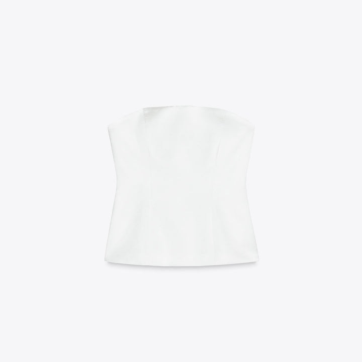 Moudda ZARA - Top Satiné - Motif - Tunisie 1