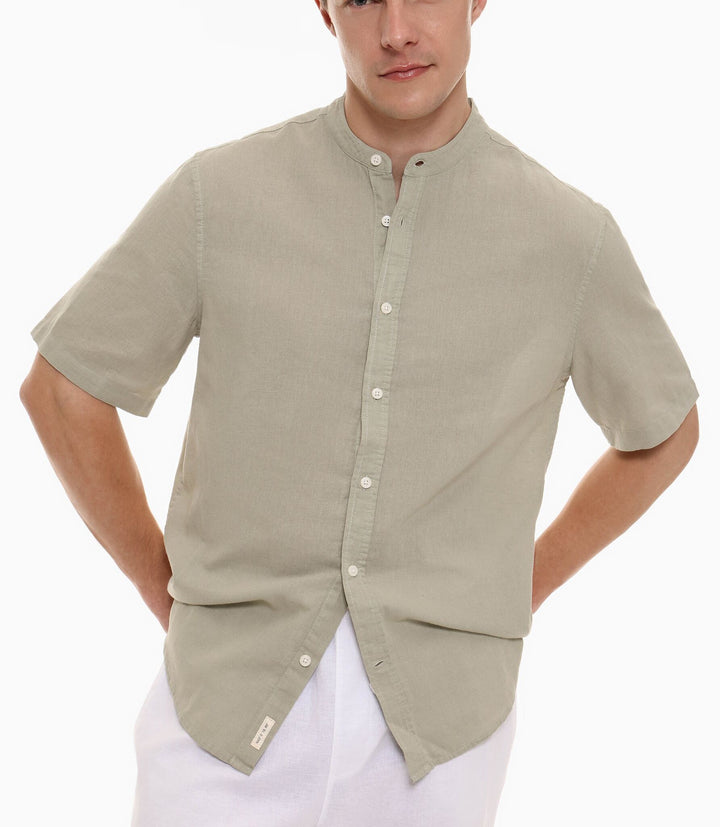 Moudda Lefties - Chemise Lin - Col Mao - Tunisie 5