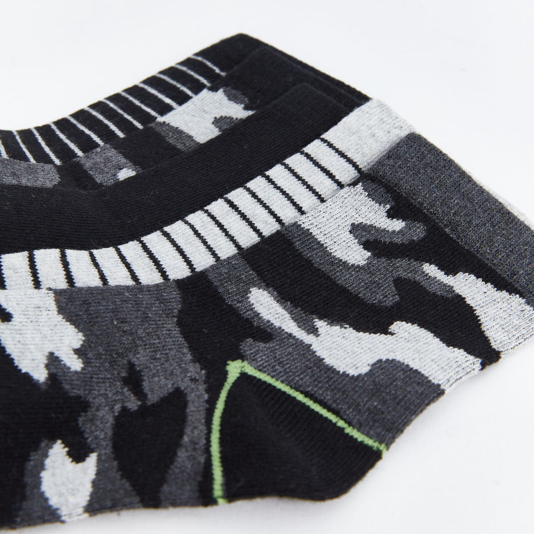 Moudda LC Waikiki - Chaussettes courtes Garçon Fil mélangé teint - Tunisie 3