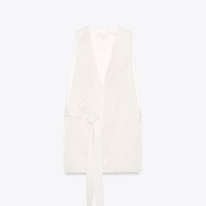 Moudda ZARA - Gilet Midi - Fente Côté & Ceinture Multi - Tunisie 1