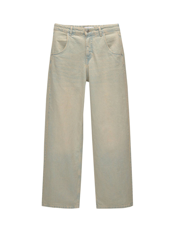 Moudda PULL & BEAR - Pantalon Denim Baggy Uniforme - Tunisie 5