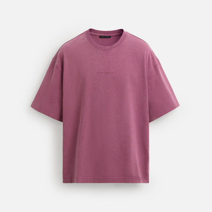 Moudda ZARA - T-Shirt Lavé - Texte Brodé Poitrine - Tunisie 1