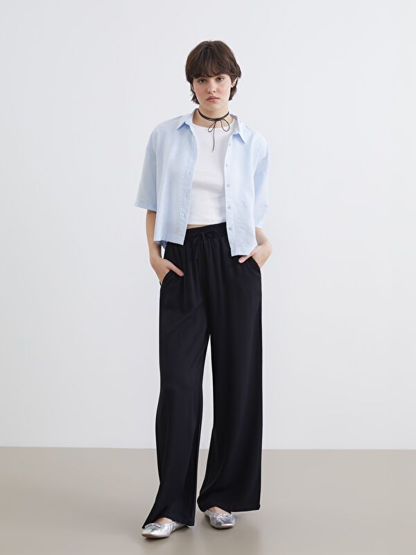 Moudda LC Waikiki - Pantalon fin en tissu pour Femme - Tunisie 1