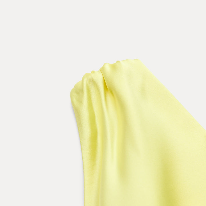 Moudda ZARA - Robe longue satinée asymétrique dos fantaisie - Tunisie 3