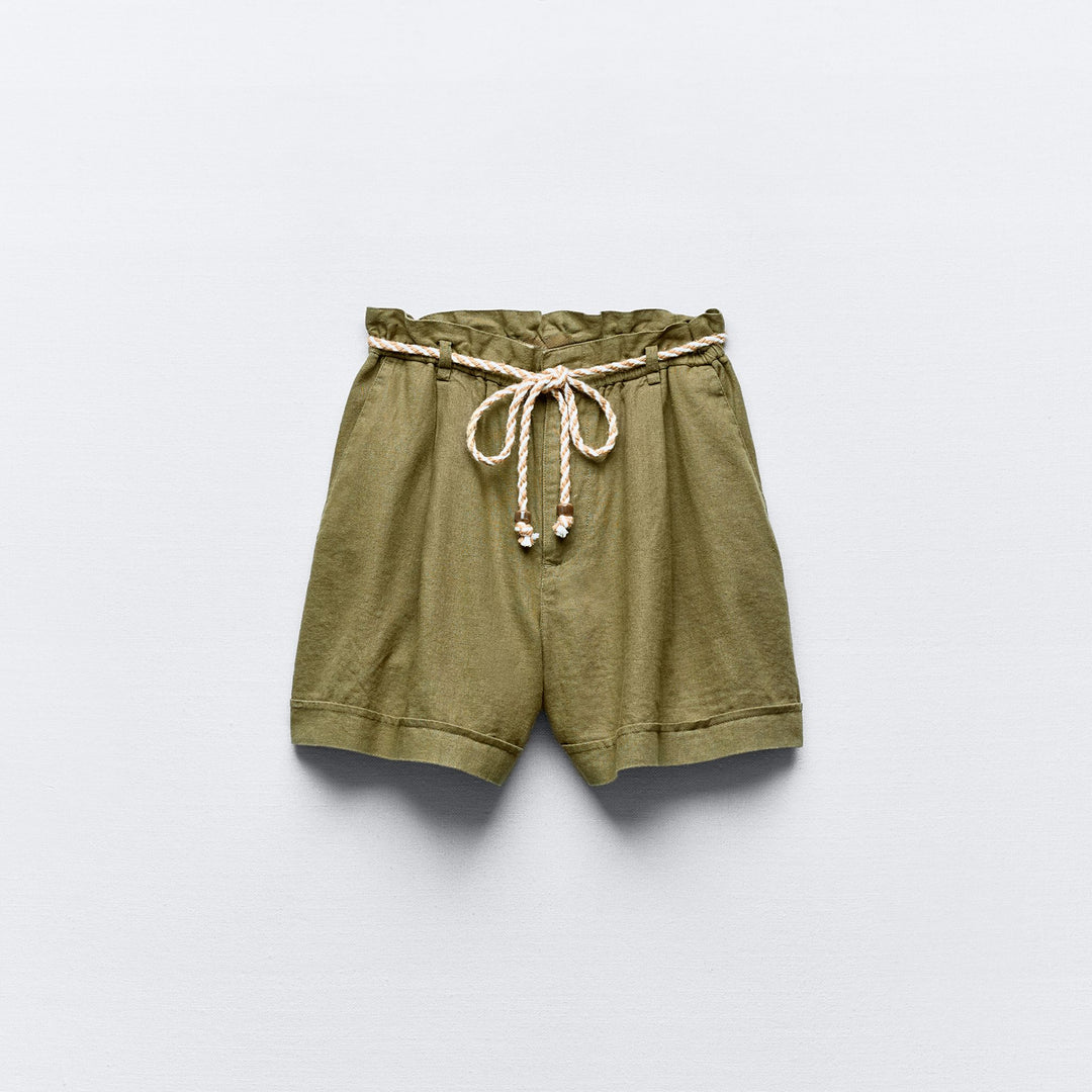 Moudda ZARA - Bermuda Baggy à Ceinture Corde - Tunisie 1