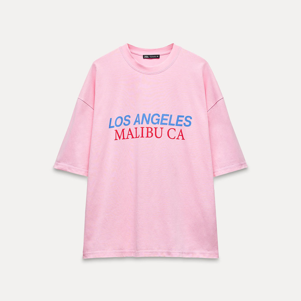 Moudda ZARA - T-shirt imprimé "Los Angeles" - Tunisie 2