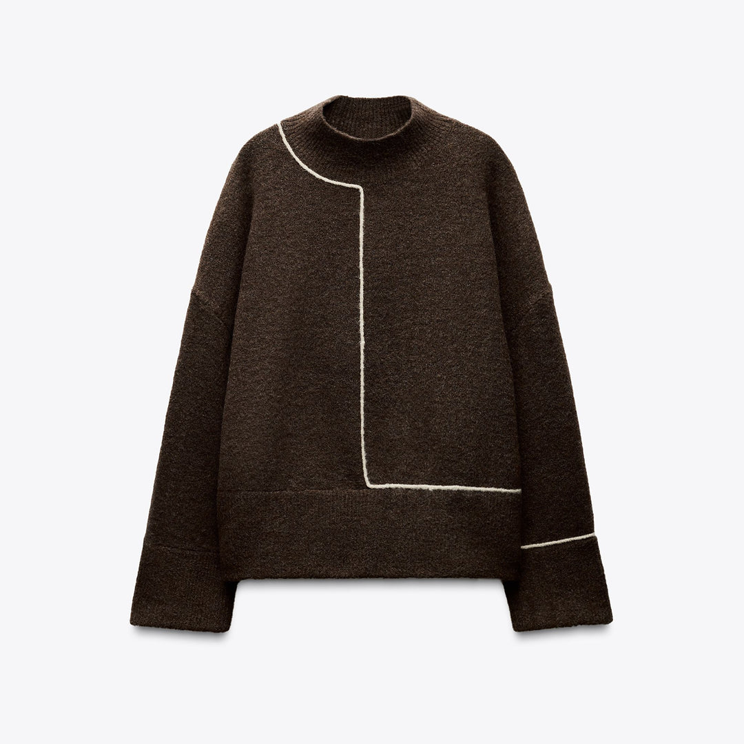 Moudda ZARA - Pull Manches Longues - Soft & Col Perkins - Tunisie 1