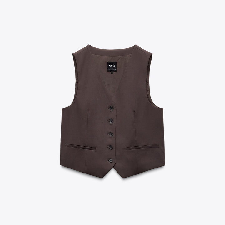 Moudda ZARA - Gilet Homme - Laine Froide & Ruban Dos - Tunisie 1