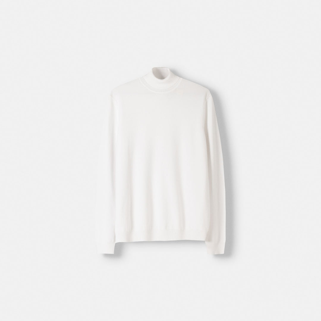 Moudda BERSHKA - Pull Col Montant Maille Lisse Viscose - Tunisie 1