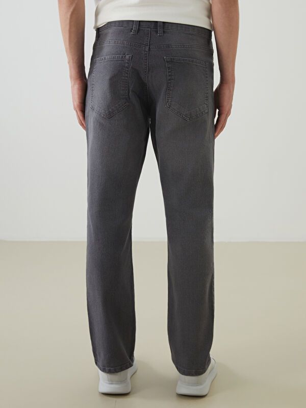 Moudda LC Waikiki - Pantalon tissé denim basique Homme Rodéo grey - Tunisie 4