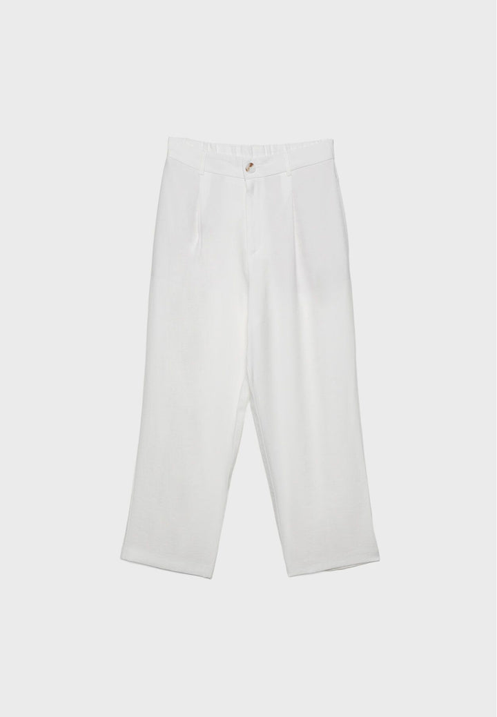 Moudda STRADIVARIUS - Pantalon Carrot Rustique Écru - Tunisie 2