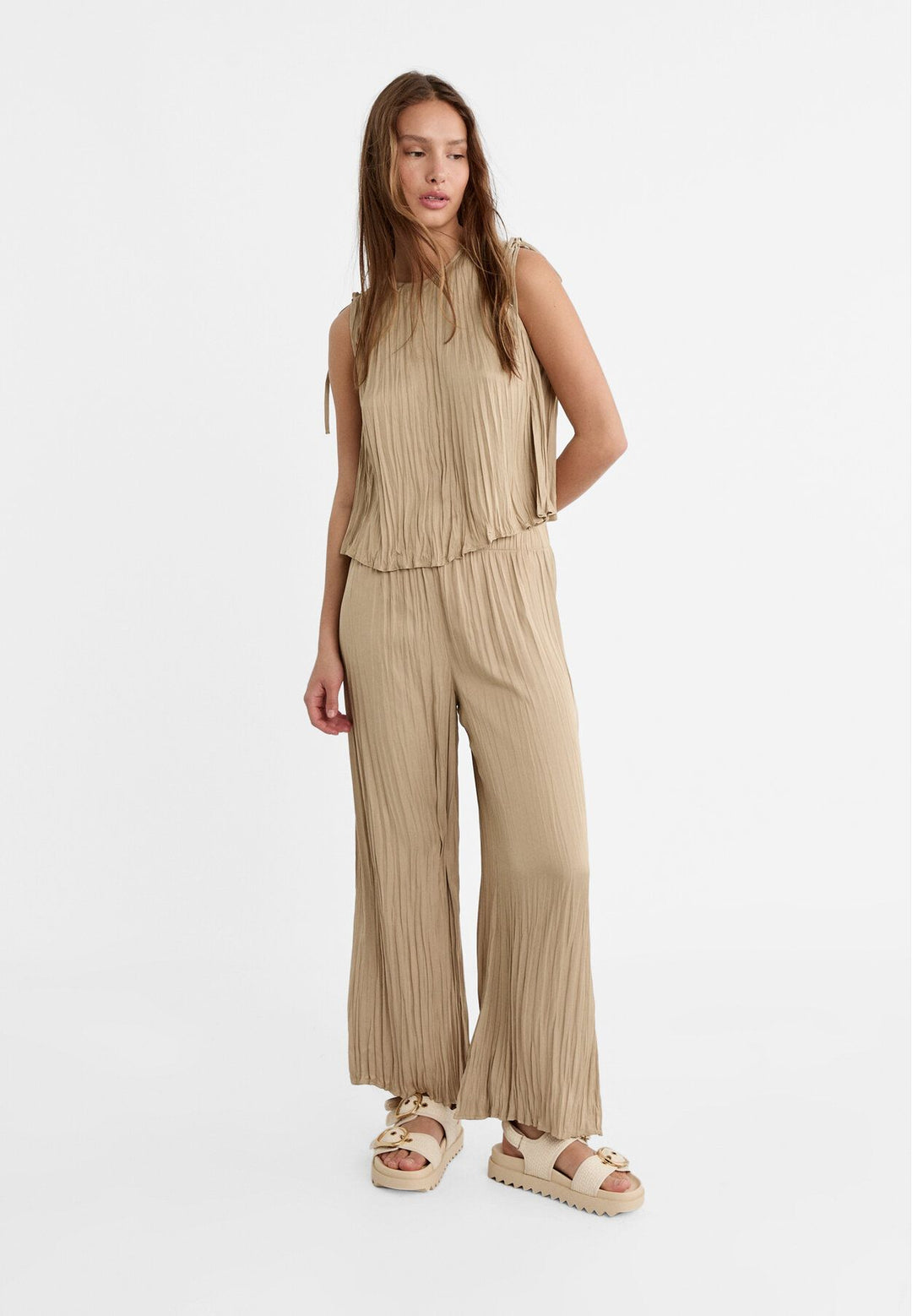 Moudda STRADIVARIUS - Top Sans Manches avec Nœud Sea - Tunisie 3