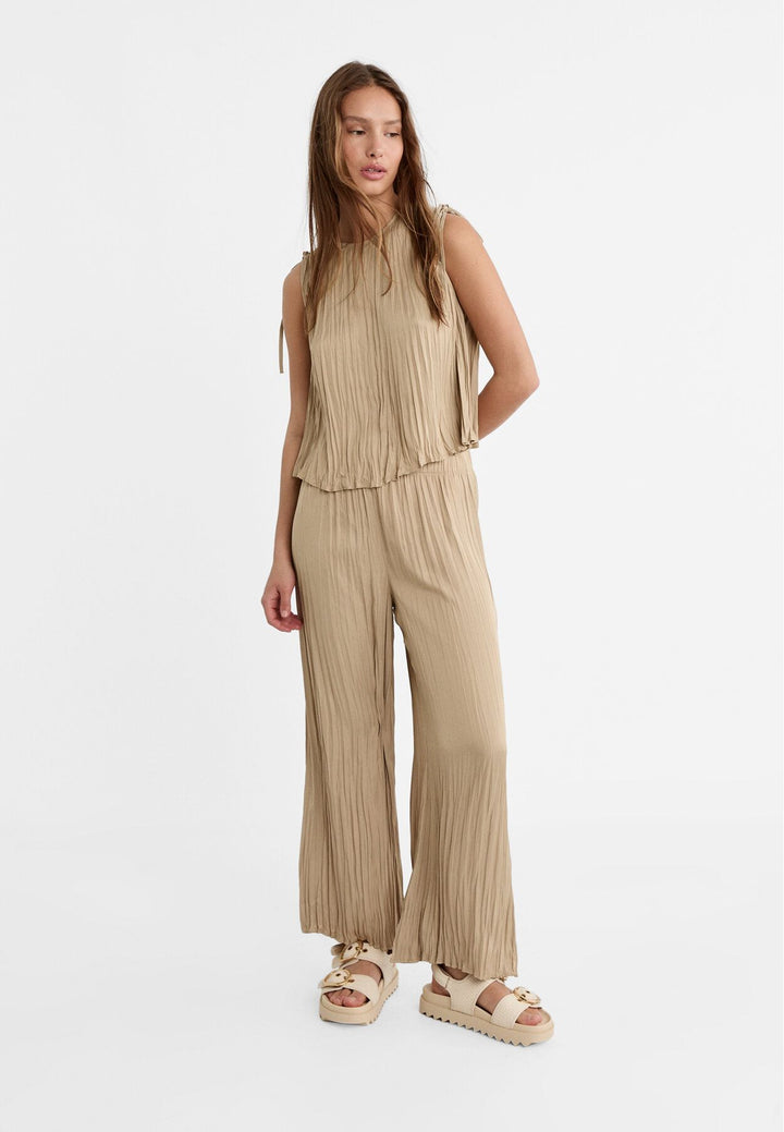Moudda STRADIVARIUS - Top Sans Manches avec Nœud Sea - Tunisie 3