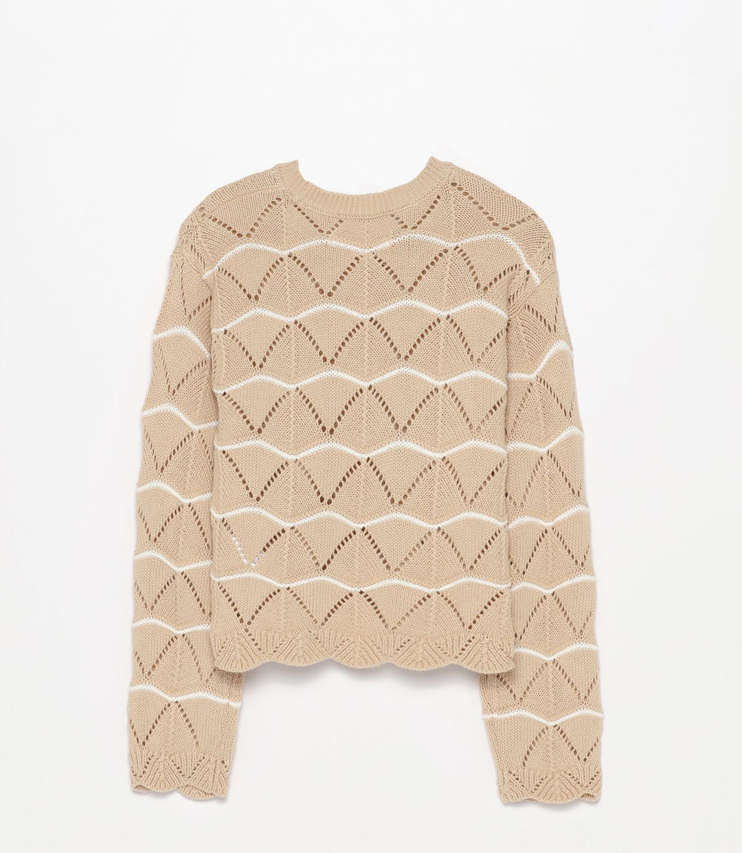 Moudda Lefties - Pull Dentelle - Rayures Fille - Tunisie 3
