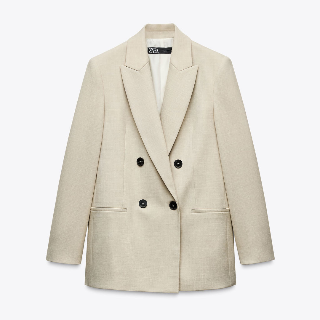 Moudda ZARA - Ensemble Blazer Croisé - Double Boutonnage - Tunisie 1