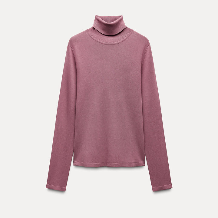 Moudda ZARA - Pull col montant extra-fin maille unie - Tunisie 1