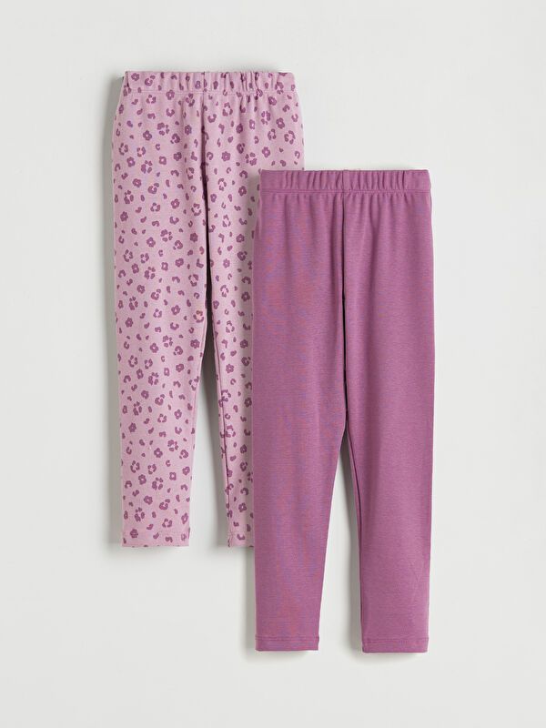 Moudda LC Waikiki - Pack jersey stretch Fille Violet clair - Tunisie 1