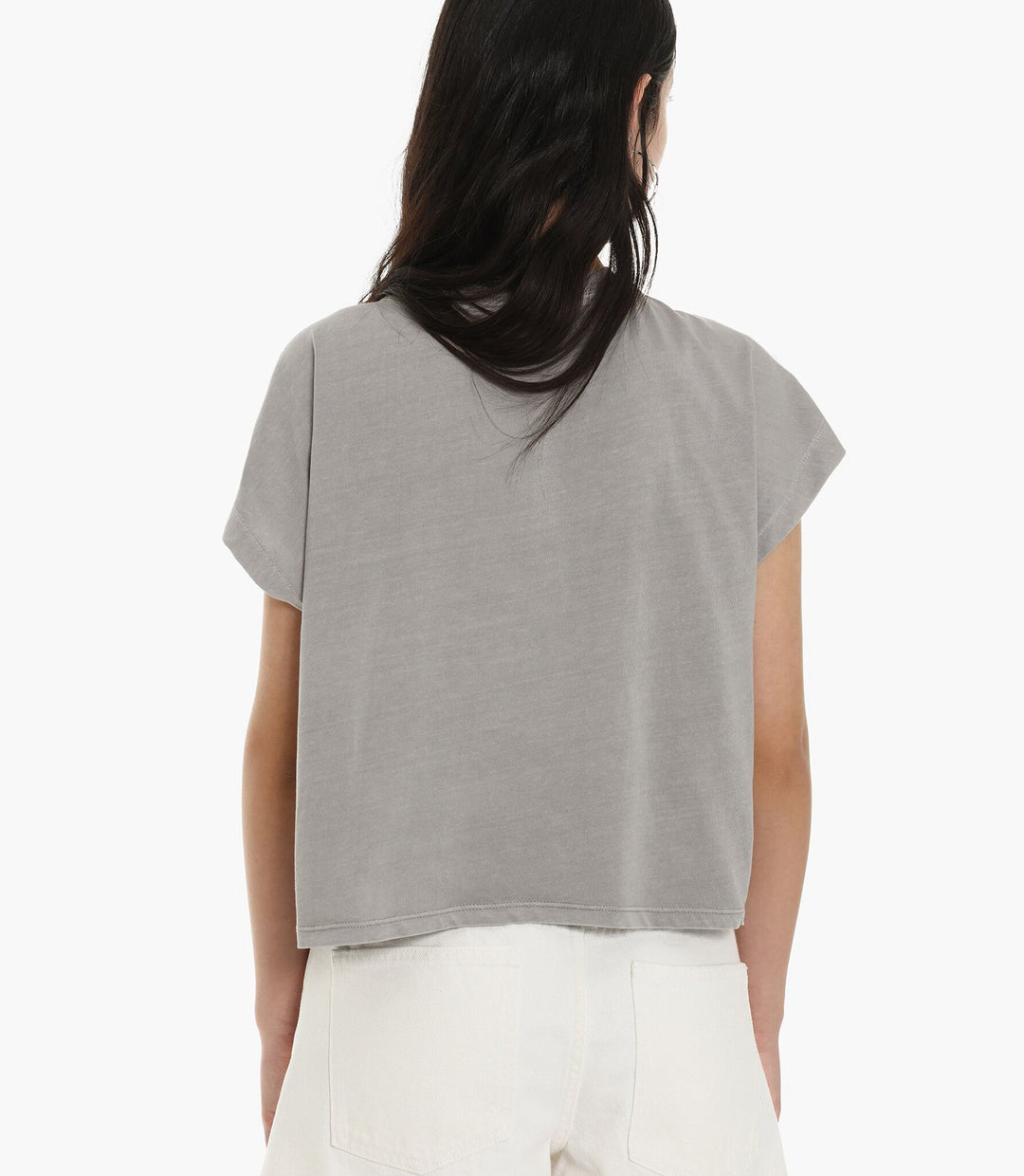Moudda Lefties - T-Shirt Slub Jersey - Imprimé Lavé Fille D4 - Tunisie 4