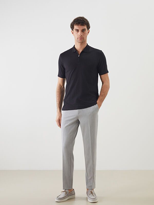 Moudda LC Waikiki - T-shirt en jersey manches courtes Homme Noir - Tunisie 2