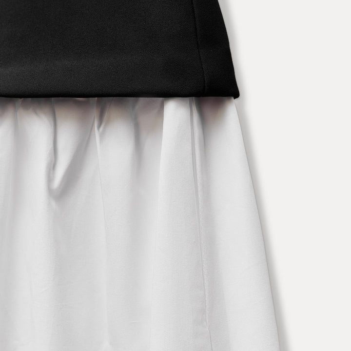 Moudda ZARA - Robe Midi - Motif, Top Élastique & Gabardine - Tunisie 4