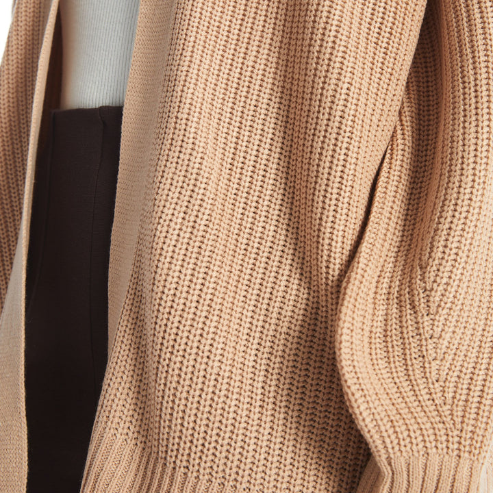 Moudda LC Waikiki - Cardigan en tricot Femme Brun clair - Tunisie 3