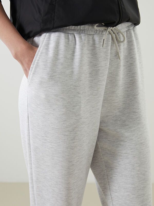 Moudda LC Waikiki - Pantalon jersey Femme Blanche-neige mélan - Tunisie 3