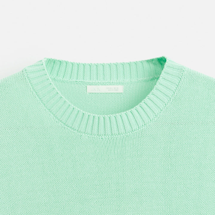 Moudda ZARA - Pull - Col Rond & Coton High Twist (Calor) - Tunisie 3