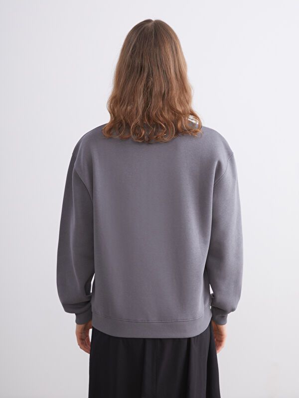 Moudda LC Waikiki - Sweatshirt en jersey Femme Anthracite - Tunisie 4