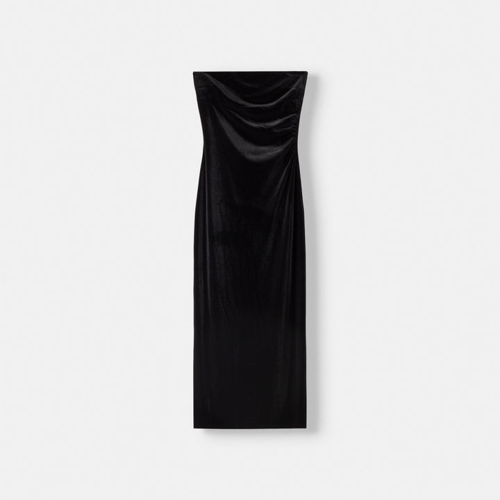 Moudda BERSHKA - Robe mi-longue bandeau en velours - Tunisie 2