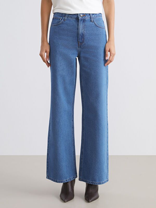 Moudda LC Waikiki - Pantalon tissé en denim Femme Rodéo mid indigo - Tunisie 2