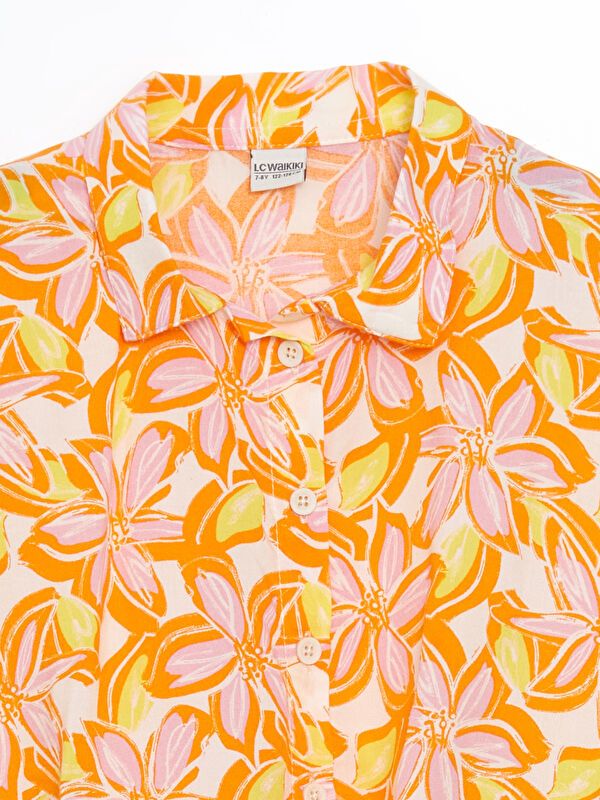 Moudda LC Waikiki - Chemise manches courtes en tissu pour Fille - Tunisie 2
