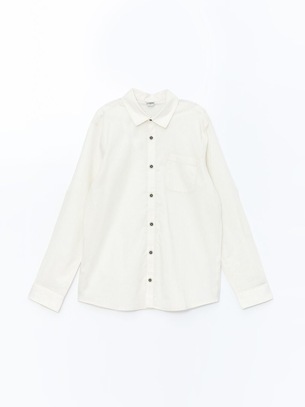 Moudda LC Waikiki - Chemise tissée manches longues Garçon Ecru - Tunisie 1