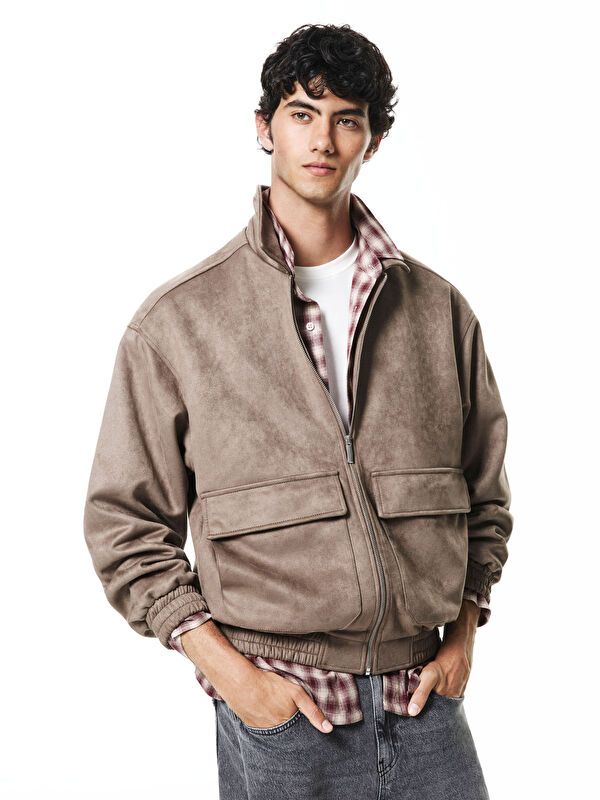 Moudda LC Waikiki - Manteau léger en similicuir pour Homme - Tunisie 4