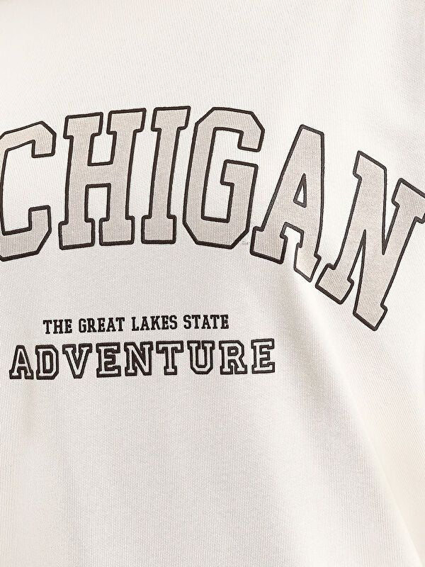 Moudda LC Waikiki - Sweatshirt en jersey Femme Beige clair - Tunisie 3