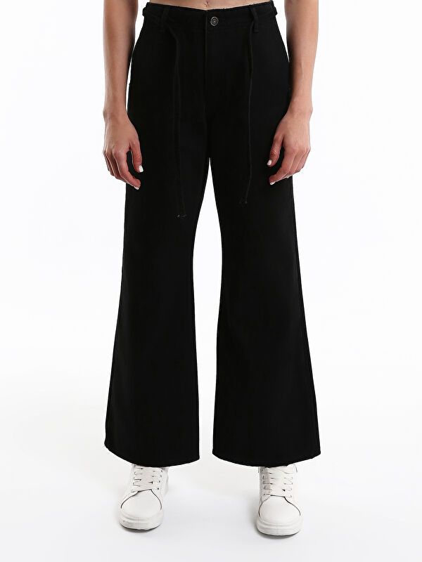 Moudda LC Waikiki - Pantalon jean tissé basique Femme Rodéo noir+m - Tunisie 2