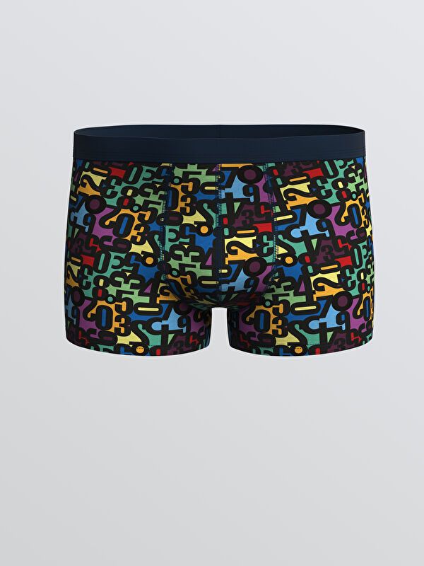 Moudda LC Waikiki - Boxer Homme Imprimé marine - Tunisie 4