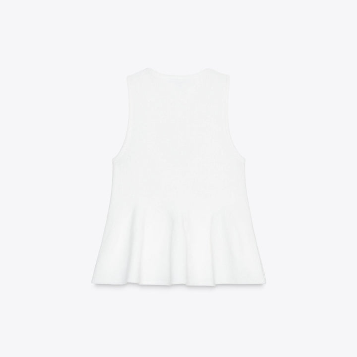 Moudda ZARA - Top - Col Olla, Boutons & Peplum - Tunisie 2