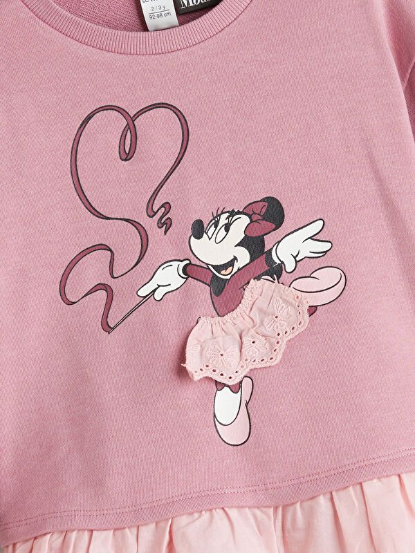 Moudda LC Waikiki - Sweatshirt en jersey sous licence Fille Rose claire - Tunisie 2