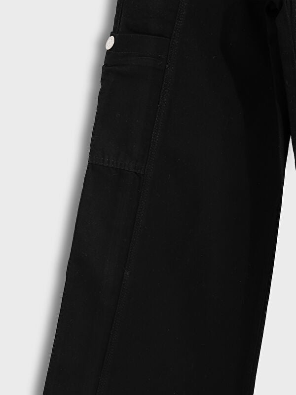 Moudda LC Waikiki - Pantalon tissé Fille Noir - Tunisie 3